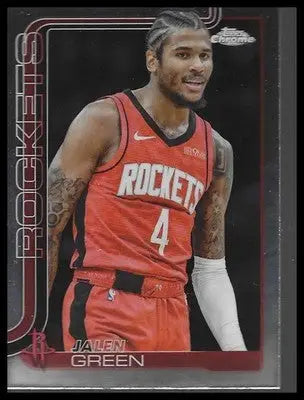 2025-26 Topps Chrome #58 Jalen Green