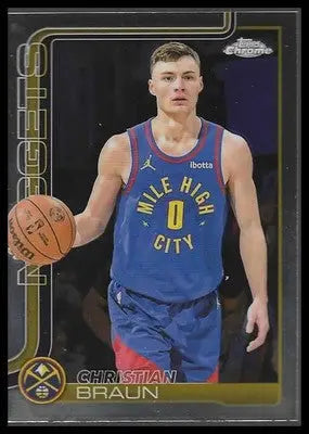 2025-26 Topps Chrome #82 Christian Braun