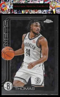 2025-26 Topps Chrome #85 Cam Thomas