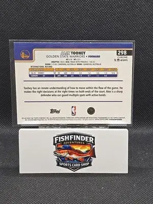 2025-26 Topps Chrome - Alex Toohey #298 Wave Refractor (RC) - Basketball Card Single