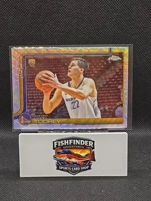 2025-26 Topps Chrome - Alex Toohey #298 Wave Refractor (RC) - Basketball Card Single