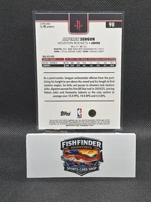 2025-26 Topps Chrome - Alperen Sengun #98 X-Fractor - Basketball Card Single