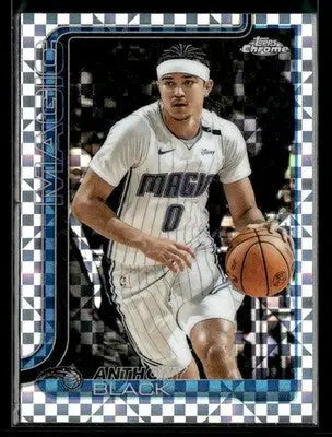 2025-26 Topps Chrome Anthony Black #103 X-Fractors Orlando Magic - Basketball Card Single