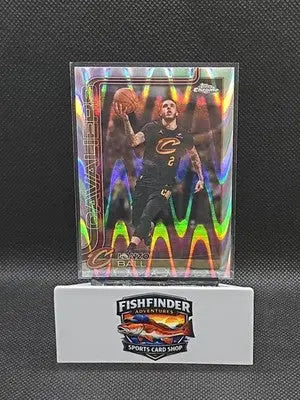 2025-26 Topps Chrome Basketball Lonzo Ball #119 Cavaliers RayWave Refractor - Basketball Card Single