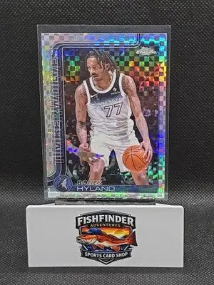 2025-26 Topps Chrome - Bones Hyland #90 X-Fractor - Basketball Card Single