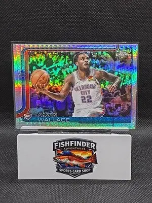 2025-26 Topps Chrome - Cason Wallace #191 Prism Refractor - Basketball Card Single