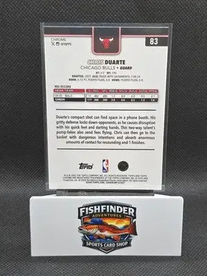 2025-26 Topps Chrome - Chris Duarte #83 X-Fractor - Basketball Card Single