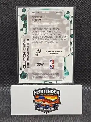 2025-26 Topps Chrome - Clutch Gene Robert Horry #CG-25 Refractor - Basketball Card Single