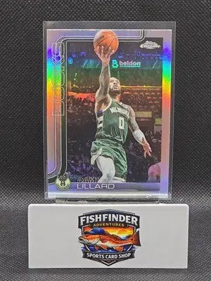 2025-26 Topps Chrome - Damian Lillard #153 Refractor - Basketball Card Single
