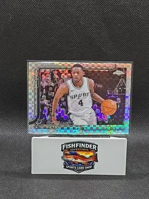 2025-26 Topps Chrome - De’Aaron Fox #233 X-Fractor - Basketball Card Single