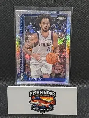 2025-26 Topps Chrome - Dereck Lively #72 Skylight Refractor - Basketball Card Single