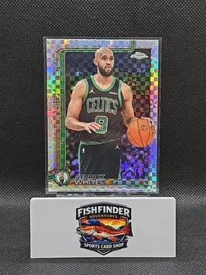 2025-26 Topps Chrome - Derrick White #71 X-Fractor - Basketball Card Single
