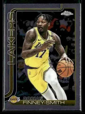 2025-26 Topps Chrome Dorian Finney-Smith #192 Los Angeles Lakers - Basketball Card Single