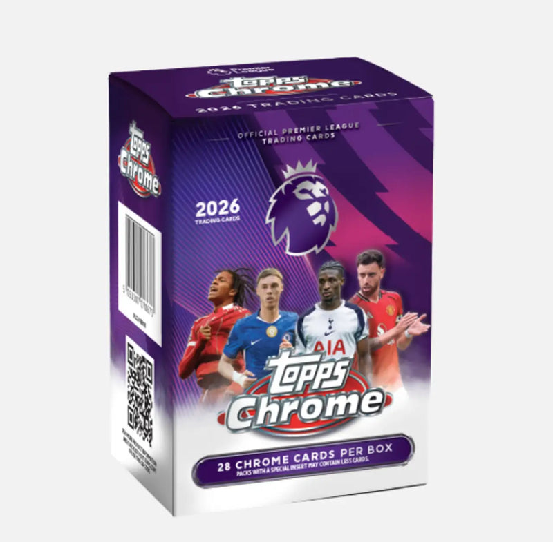 2025-26 Topps Chrome English Premiere League Blaster Box