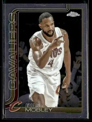 2025-26 Topps Chrome Evan Mobley #67 Base Cleveland Cavaliers - Basketball Card Single
