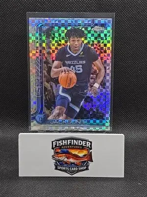 2025-26 Topps Chrome - GG Jackson #199 X-Fractor - Basketball Card Single