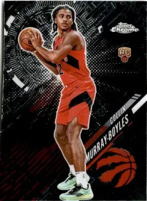 2025-26 Topps Chrome #GT-23 Collin Murray-Boyles Go Time - Basketball Card Single