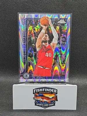 2025-26 Topps Chrome - Ivica Zubac #63 RayWave Refractor - Basketball Card Single
