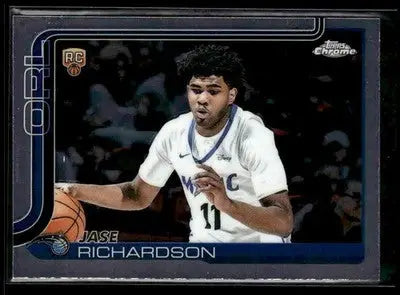 2025-26 Topps Chrome Jase Richardson #275 RC Orlando Magic - Basketball Card Single