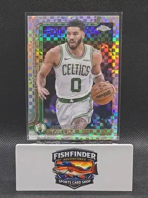2025-26 Topps Chrome - Jayson Tatum #49 X-Fractor - Basketball Card Single