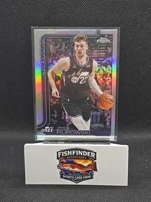 2025-26 Topps Chrome - Kyle Filipowski #213 Refractor - Basketball Card Single