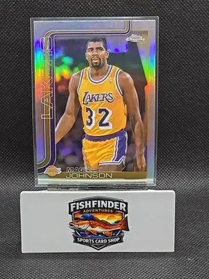 2025-26 Topps Chrome - Magic Johnson #244 Refractor - Basketball Card Single
