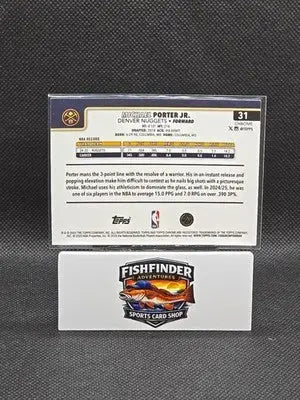 2025-26 Topps Chrome - Michael Porter Jr. #31 X-Fractor - Basketball Card Single