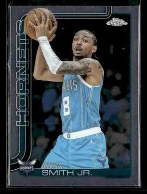 2025-26 Topps Chrome Nick Smith Jr. #26 Charlotte Hornets - Basketball Card Single