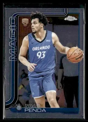 2025-26 Topps Chrome Noah Penda #282 RC Orlando Magic - Basketball Card Single
