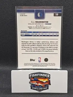 2025-26 Topps Chrome - PJ Washington Jr. #19 Skylight Refractor - Basketball Card Single