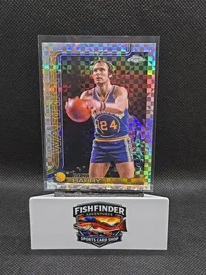 2025-26 Topps Chrome - Rick Barry #249 X-Fractor - Basketball Card Single