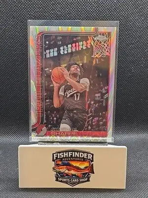 2025-26 Topps Chrome - Shaedon Sharpe #150 RayWave Refractor - Basketball Card Single