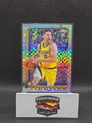 2025-26 Topps Chrome - T.J. McConnell #11 X-Fractor - Basketball Card Single