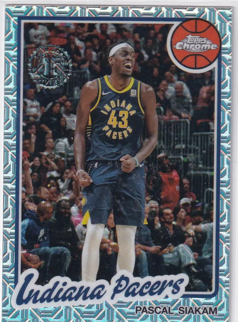 2025-26 TOPPS CHROME #TC-PS PASCAL SIAKAM- MOJO- INDIANA PACERS - Basketball Card Single