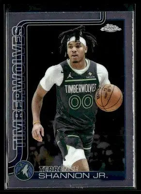 2025-26 Topps Chrome Terrence Shannon Jr. #198 Minnesota Timberwolves - Basketball Card Single