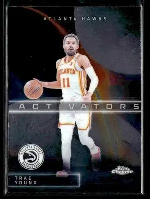 2025-26 Topps Chrome Trae Young #AC-5 Activators Atlanta Hawks - Basketball Card Single
