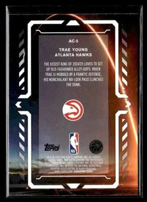 2025-26 Topps Chrome Trae Young #AC-5 Activators Atlanta Hawks - Basketball Card Single