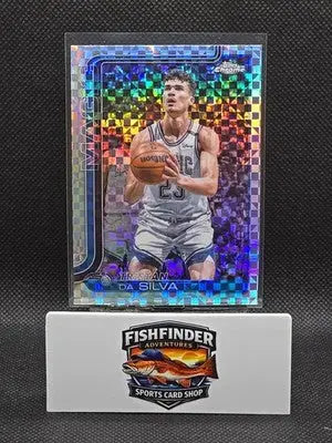 2025-26 Topps Chrome - Tristan da Silva #173 X-Fractor - Basketball Card Single