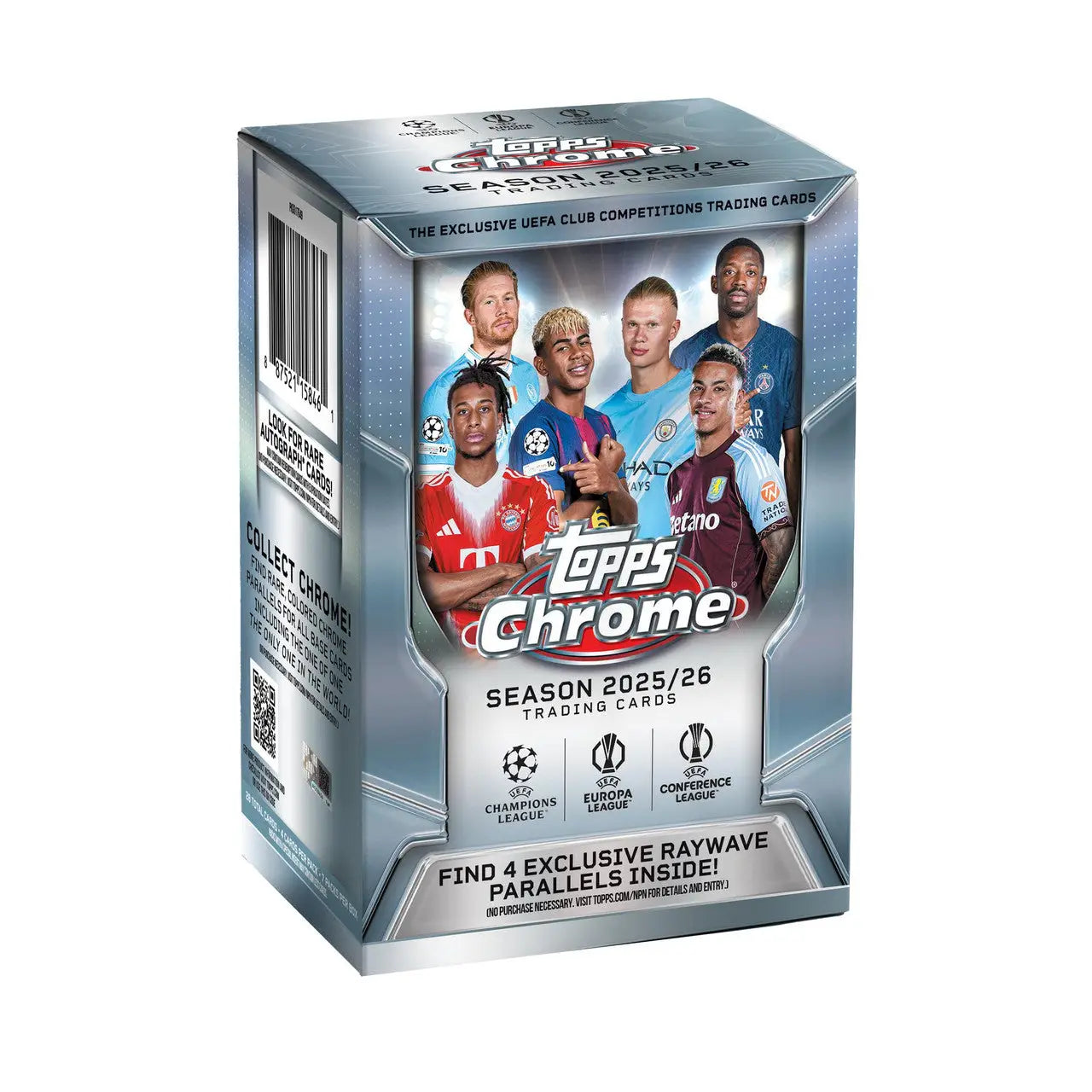 2025-26 Topps Chrome UEFA Champions League Blaster Box - Soccer Card Box