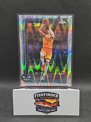 2025-26 Topps Chrome Update - LaMelo Ball #50 RayWave Refractor - Basketball Card Single