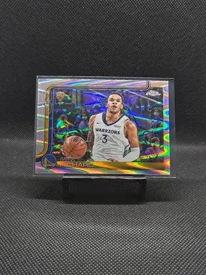 2025-26 Topps Chrome Wave NBA Will Richard RC Golden State Warriors #287 Card - Basketball Card Single