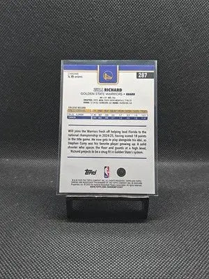 2025-26 Topps Chrome Wave NBA Will Richard RC Golden State Warriors #287 Card - Basketball Card Single