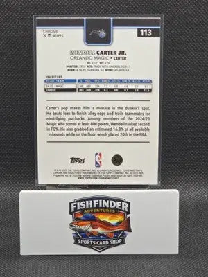 2025-26 Topps Chrome - Wendell Carter Jr. #113 RayWave Refractor - Basketball Card Single