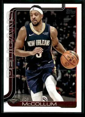 2025-26 Topps CJ McCollum #193 New Orleans Pelicans - Basketball Card Single