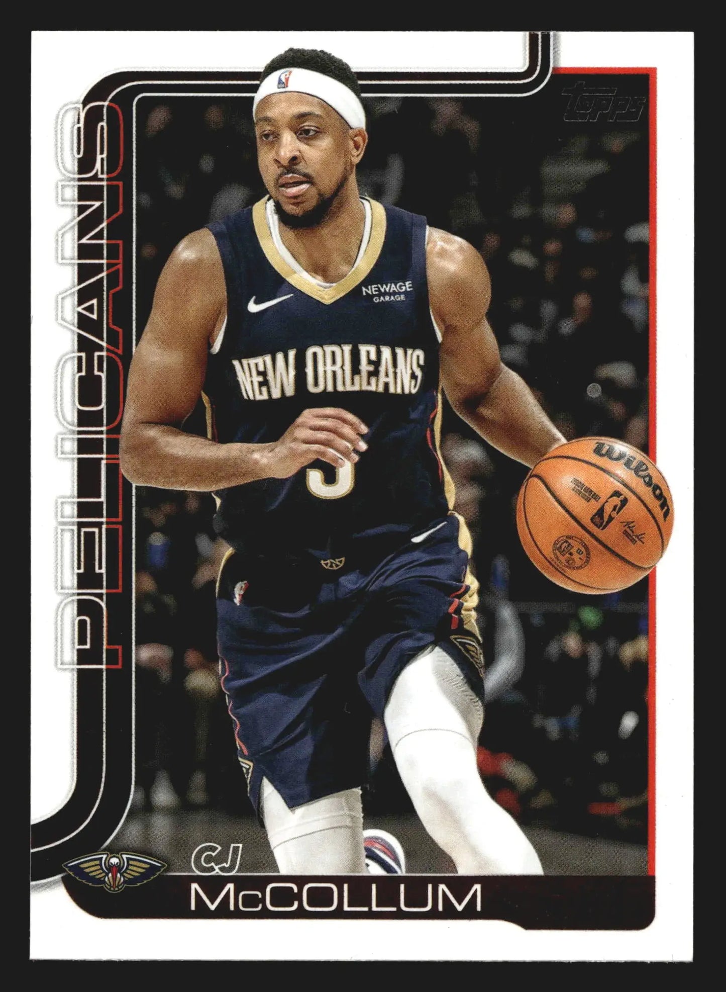 2025-26 Topps CJ McCollum #193 New Orleans Pelicans