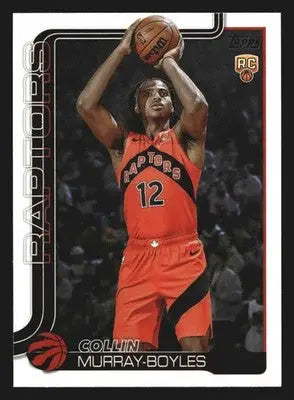 2025-26 Topps Collin Murray-Boyles #209 RC Toronto Raptors Rookie - Basketball Card Single