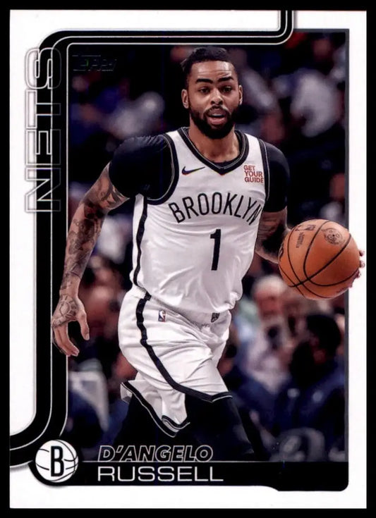 2025-26 Topps DAngelo Russell #8 Brooklyn Nets Basketball Card NBA Sports