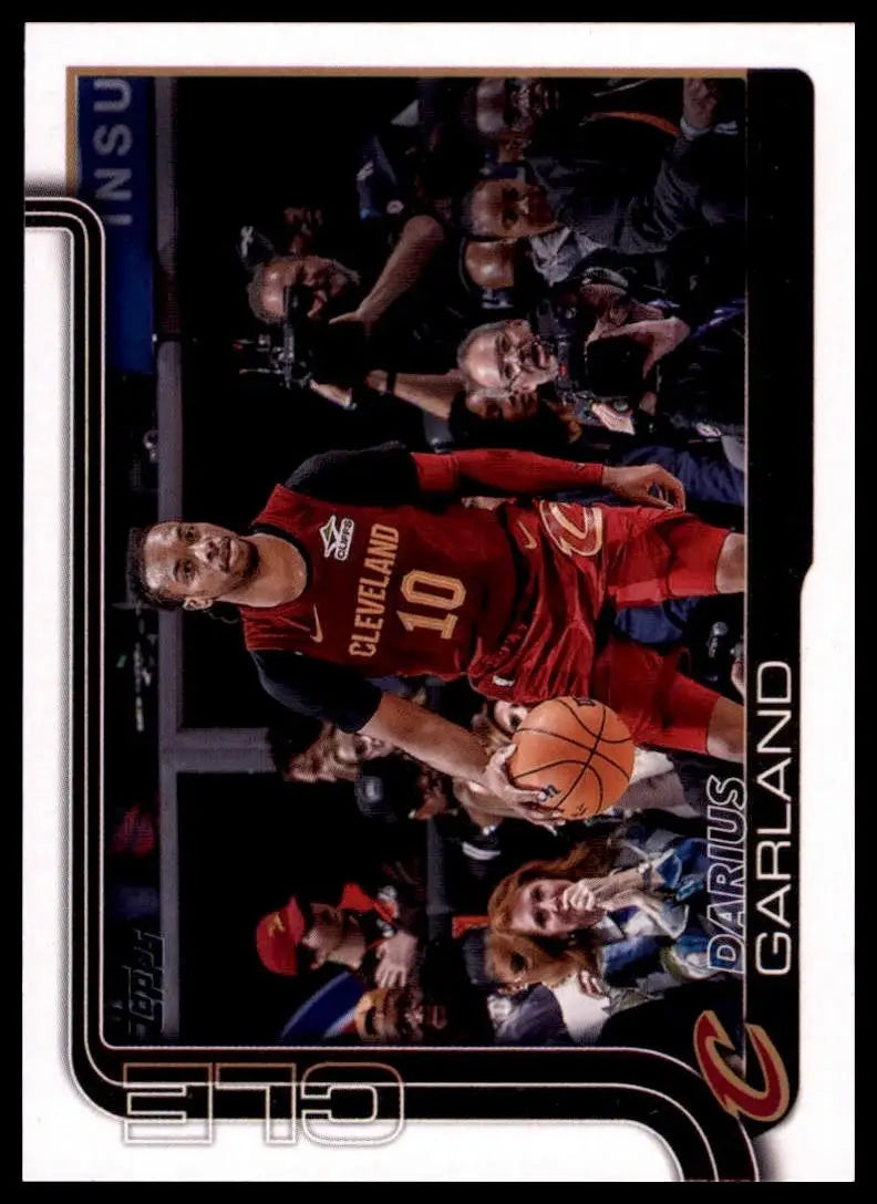 2025-26 Topps Darius Garland #81 Cleveland Cavaliers Basketball Card NBA Sports - Basketball Card Single