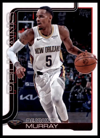 2025-26 Topps Dejounte Murray #192 New Oreleans Pelicans Basketball Card NBA - Trading Cards