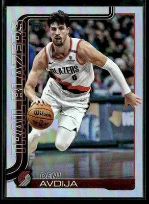 2025-26 Topps Deni Avdija #125 Holo Foil Portland Trail Blazers